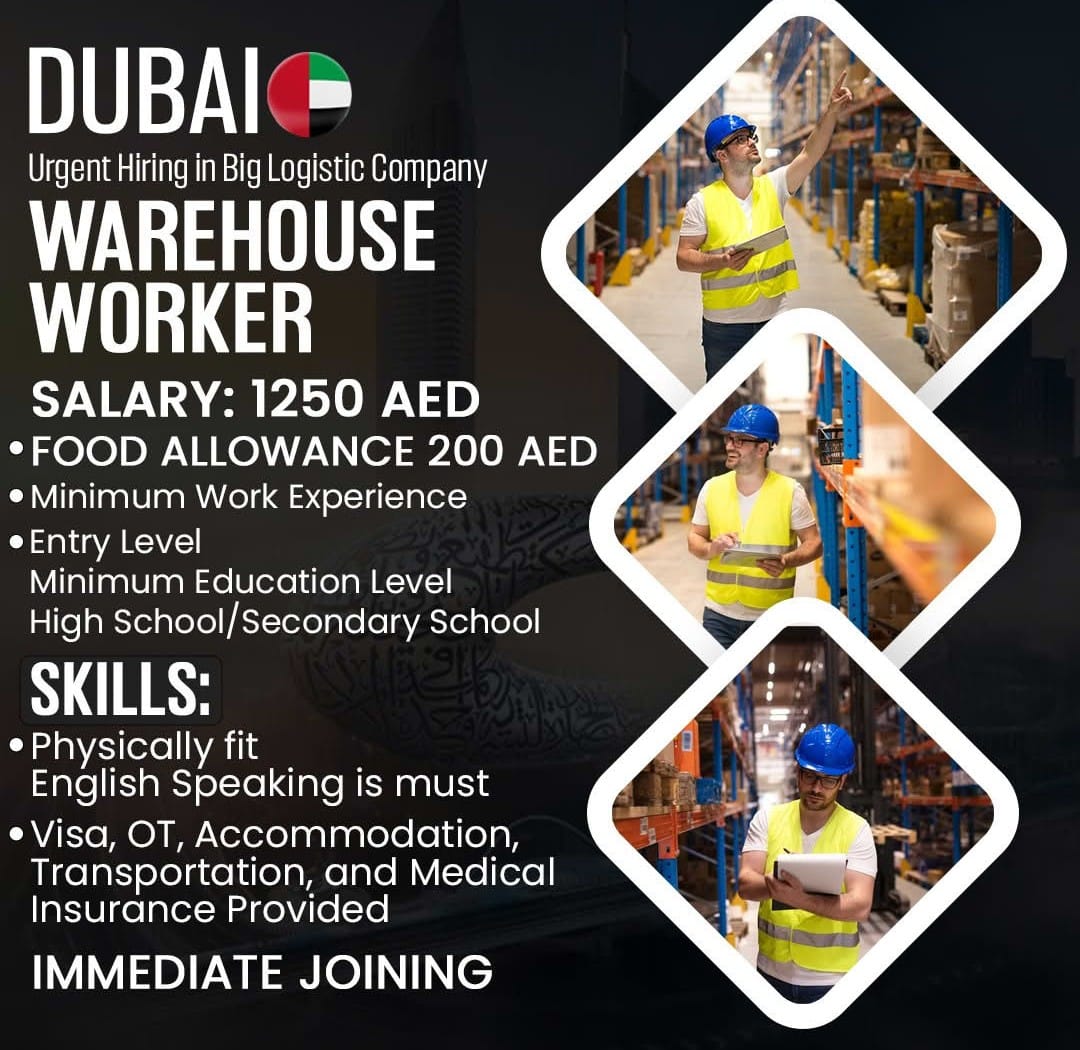 Dubai Warehouse Worker